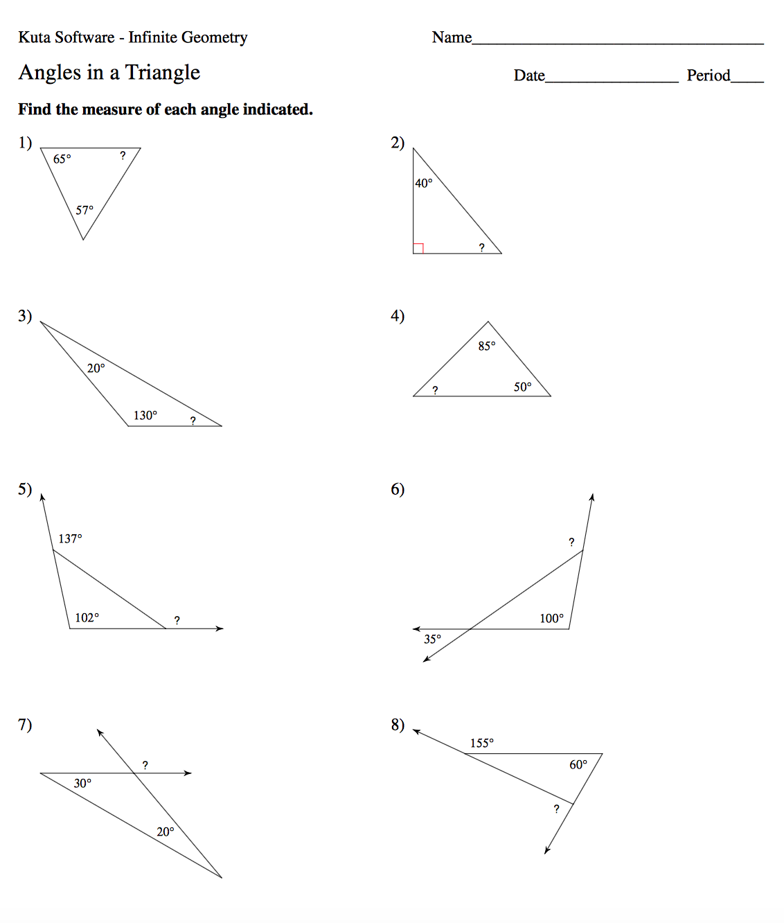 homework 6.6b centers of triangles answer key